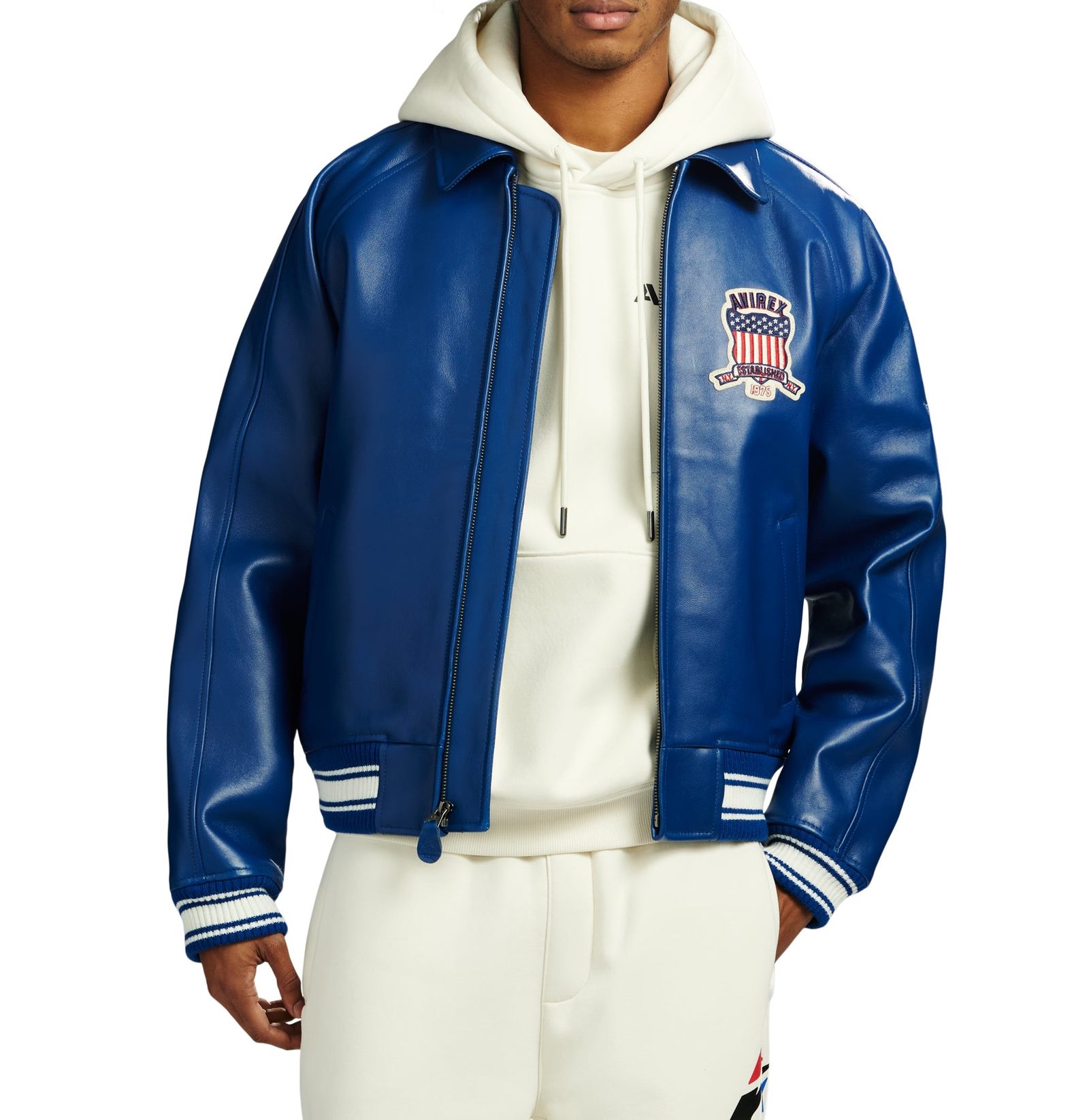 Men's ICON MAZARINE BLUE Bomber jacket (5)