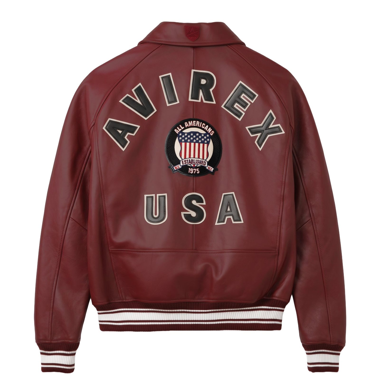 Men's Leather icon OXBLOOD Bomber Jacket (6)