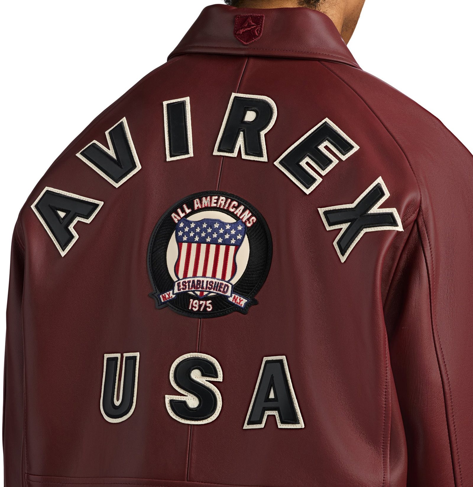 Men's Leather icon OXBLOOD Bomber Jacket (2)