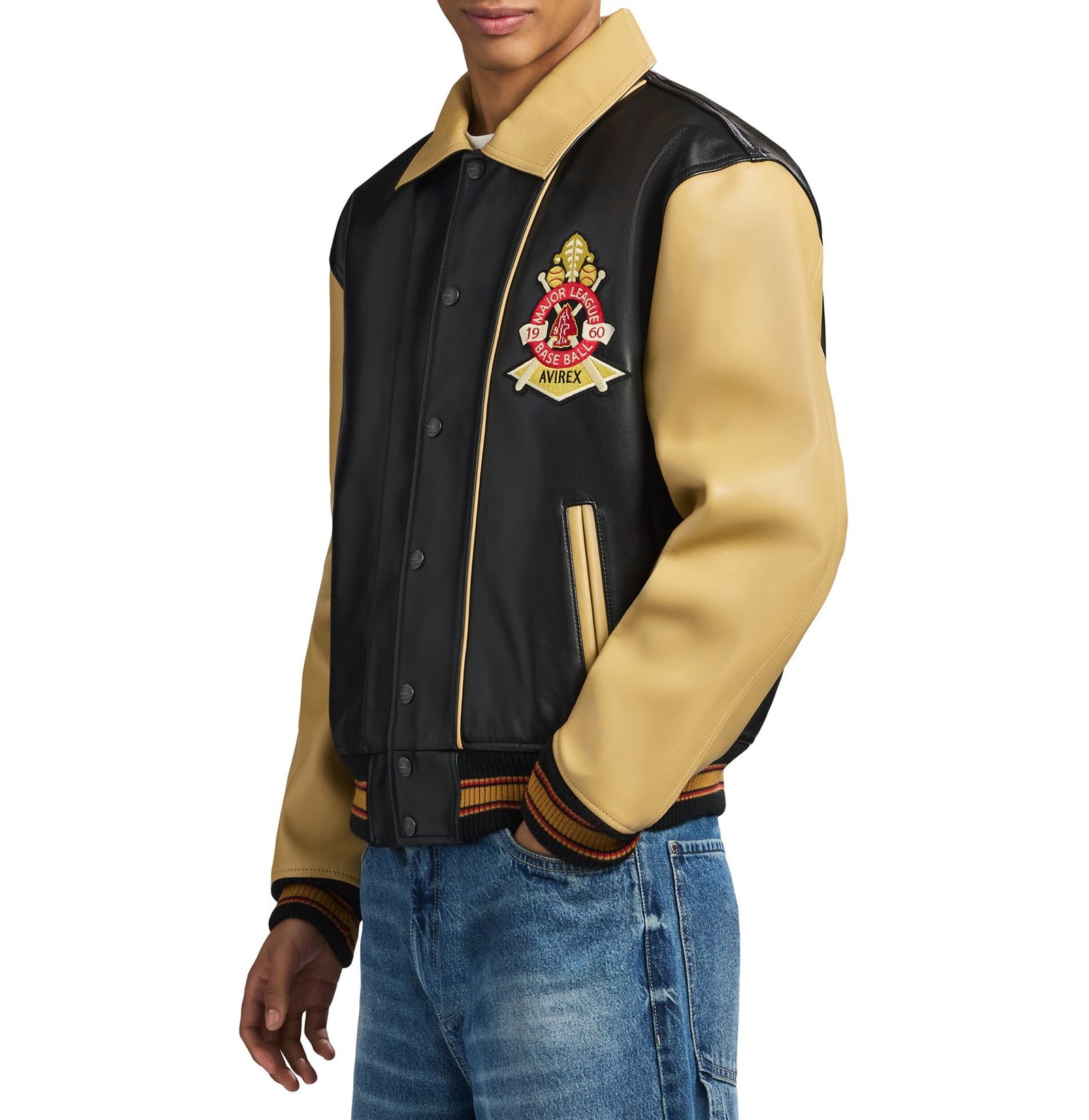 Men's CHIEF HIGH HAWK Varsity Jacket (3)