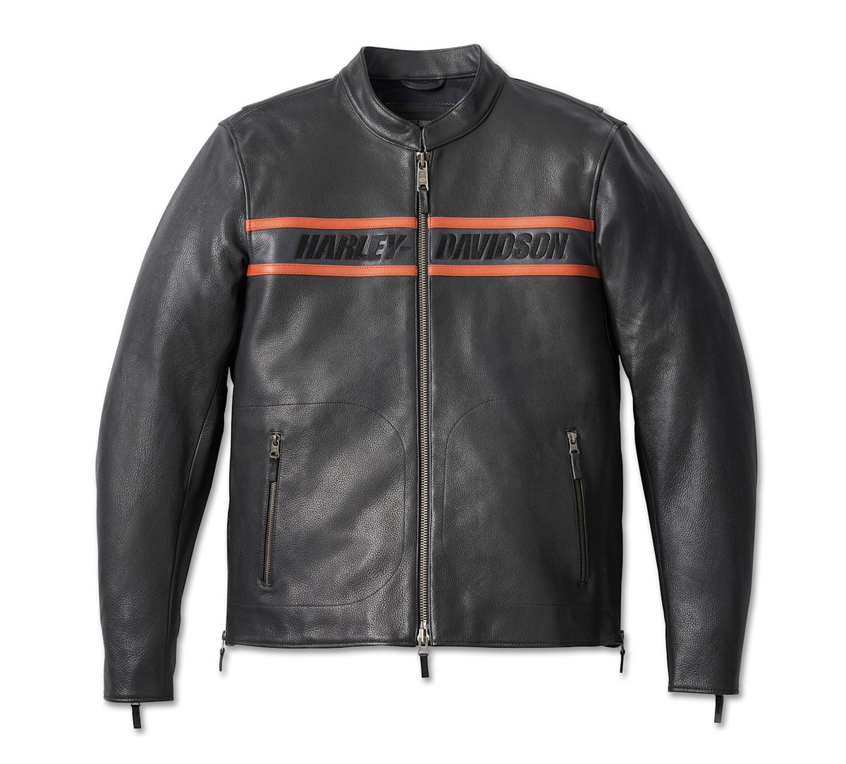 Men's Victory Lane II Leather Jacket - Java (6)