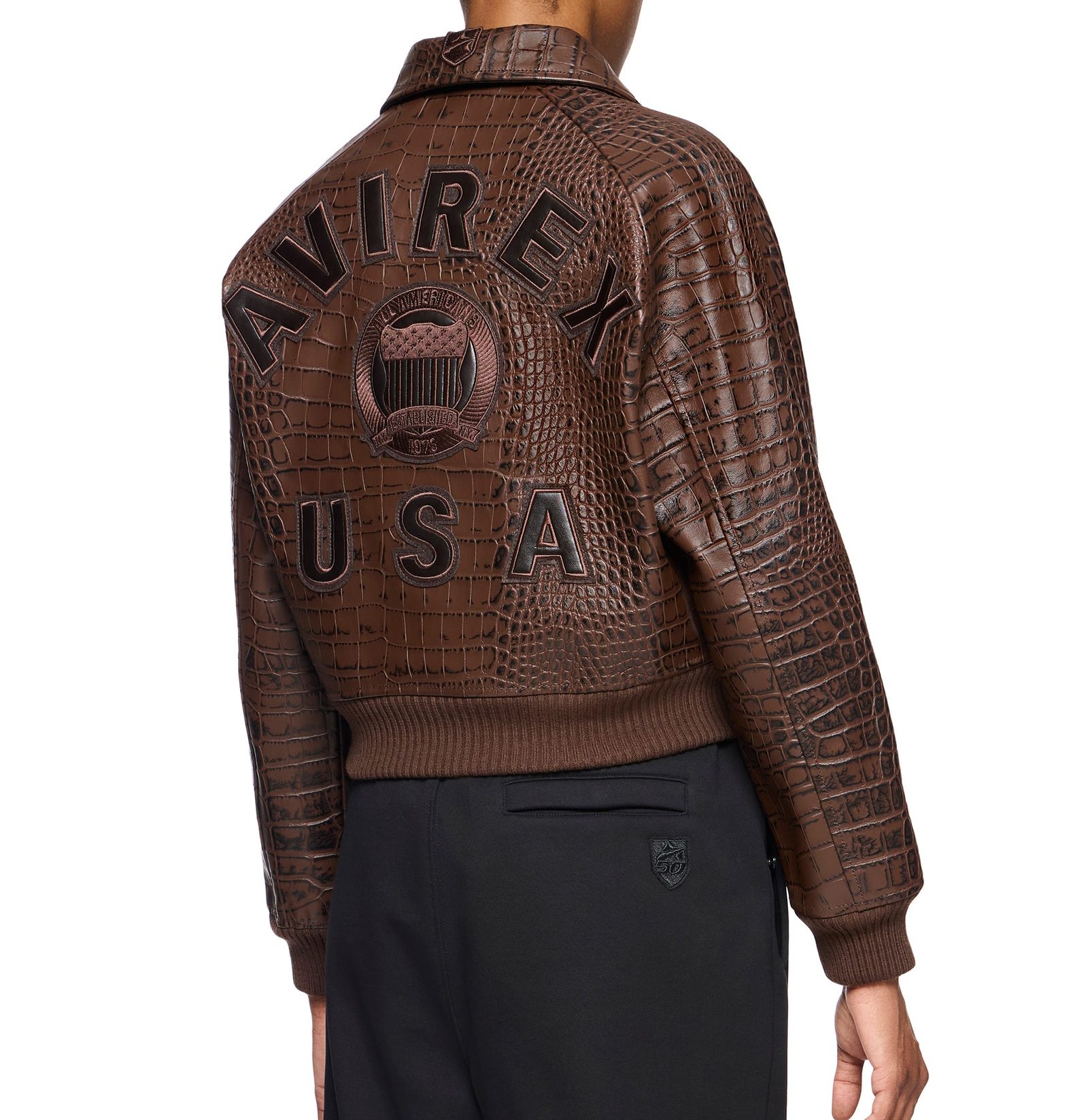 Women's Avirex CROC icon jacket (4)