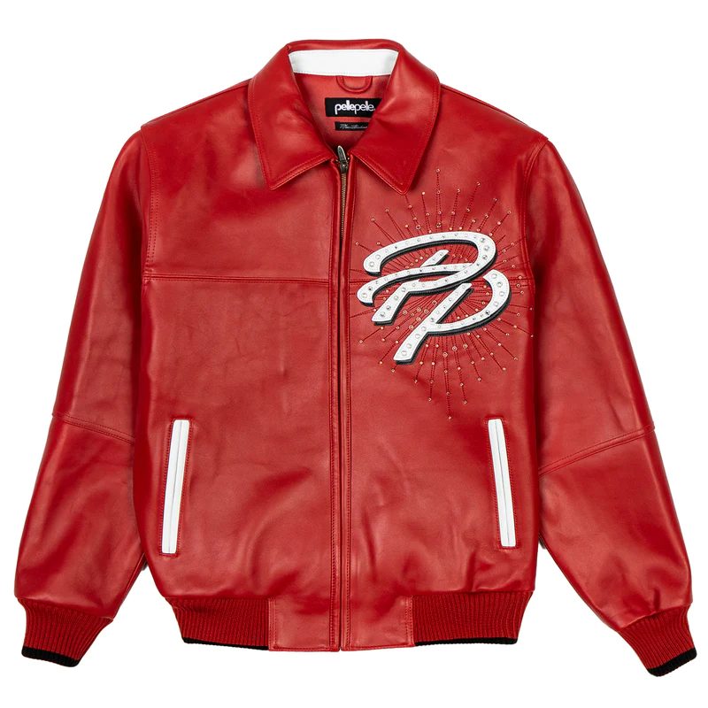 Pelle Pelle Women's Red Greatest Of All Time Jacket (7)