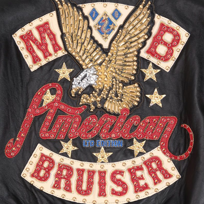 Women's Pelle Pelle American Bruiser Black MB Jacket (2)