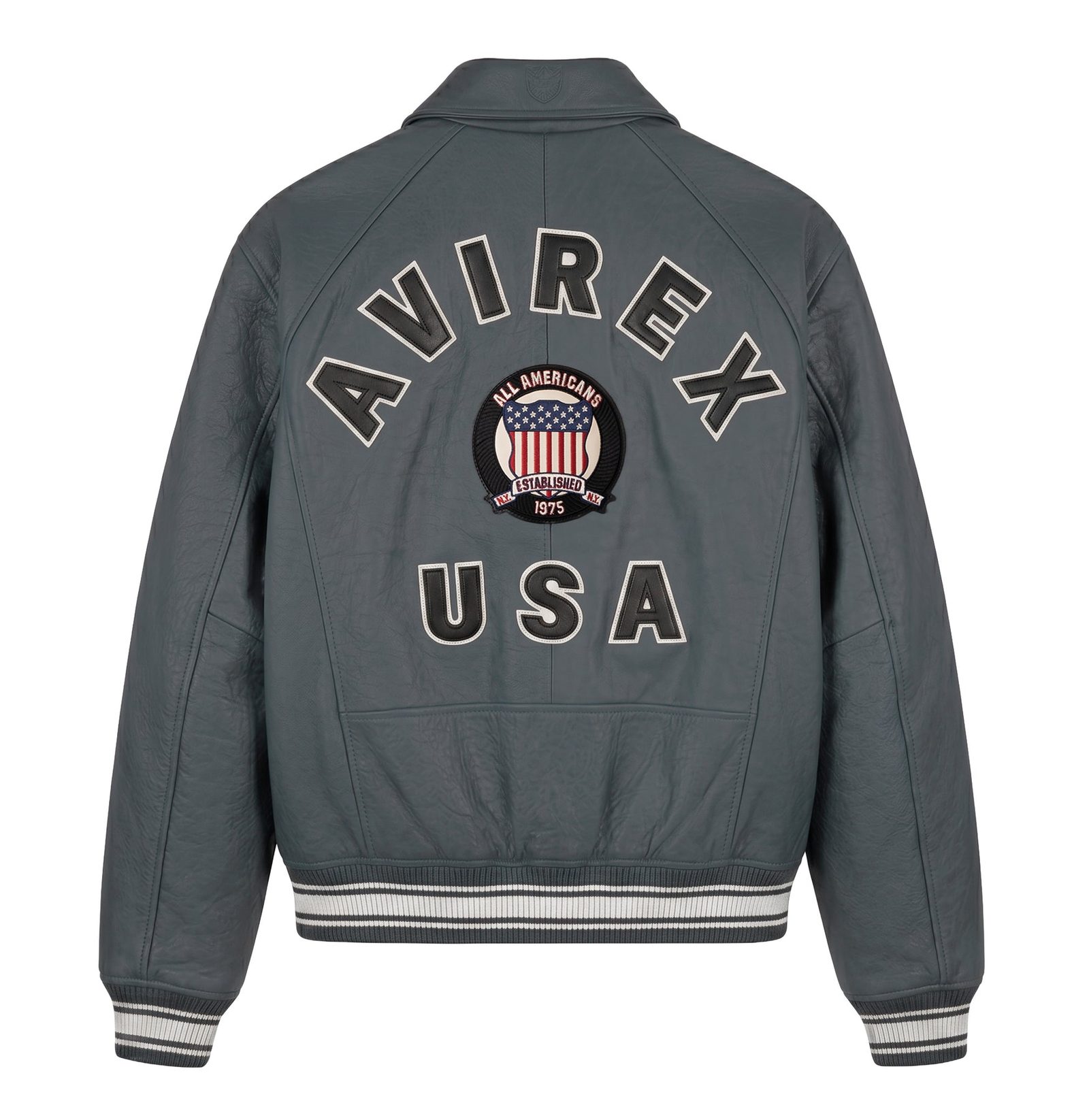 Men's Avirex ICON Leather Jacket (6)