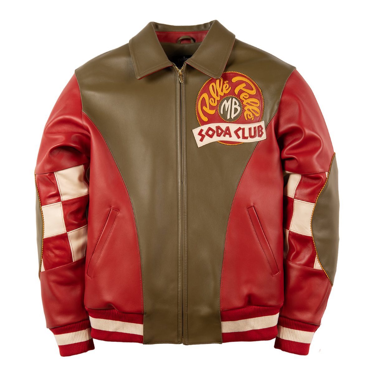 Men's Pelle Pelle Checkered Soda Club Jacket (8)